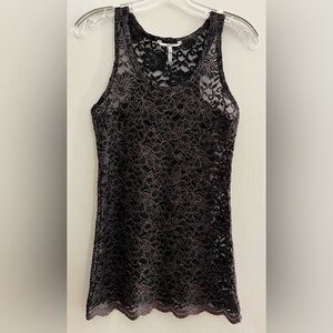 BKE Lace Tank Top Womens Size S